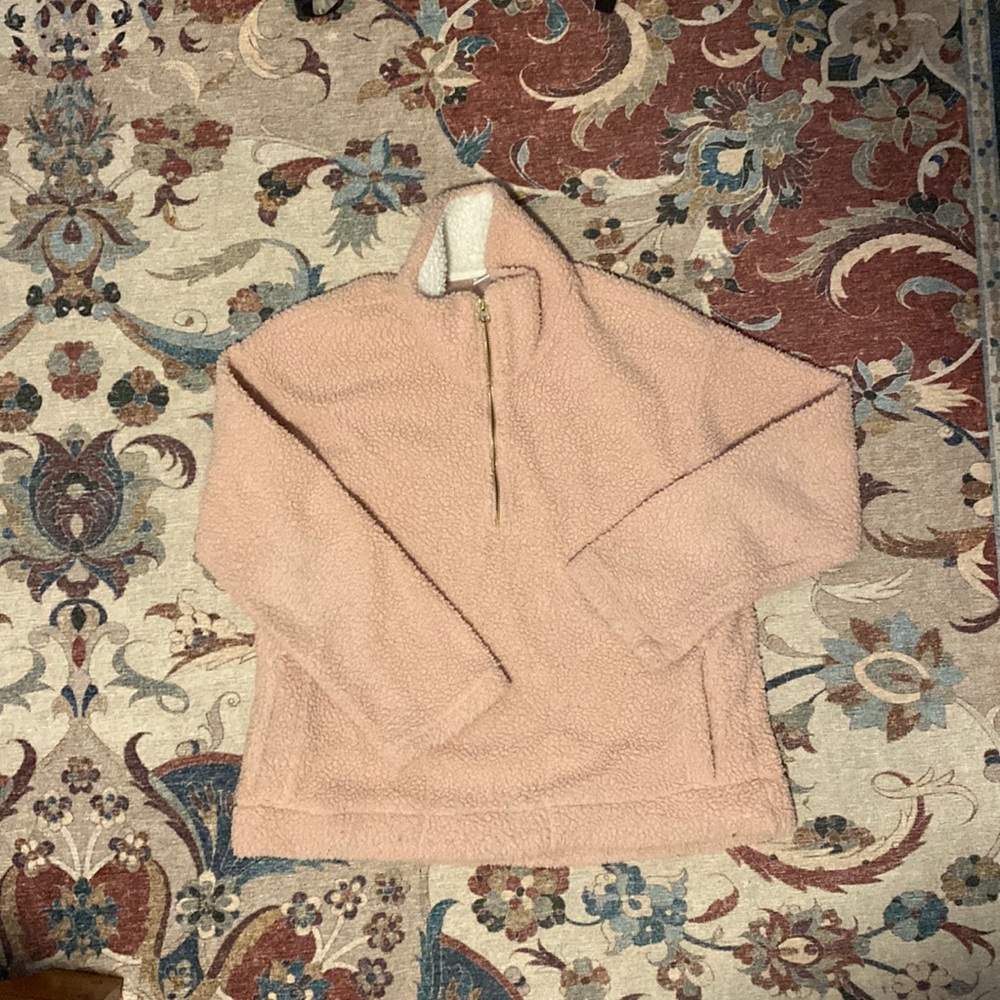 Old Navy Sherpa 1/2 zip Sweatshirt